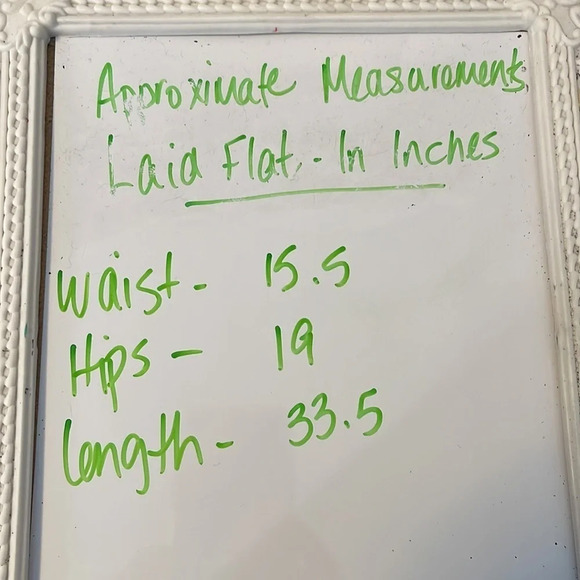 COTTON GINNY Y2K Brown Midi Skirt Corduroy Back Slit Pockets Cotton Spandex 5 - Picture 11 of 12